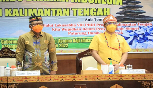 Asisten I Bidang Pemerintahan Buka Lokasabha Viii Phdi Kalimantan